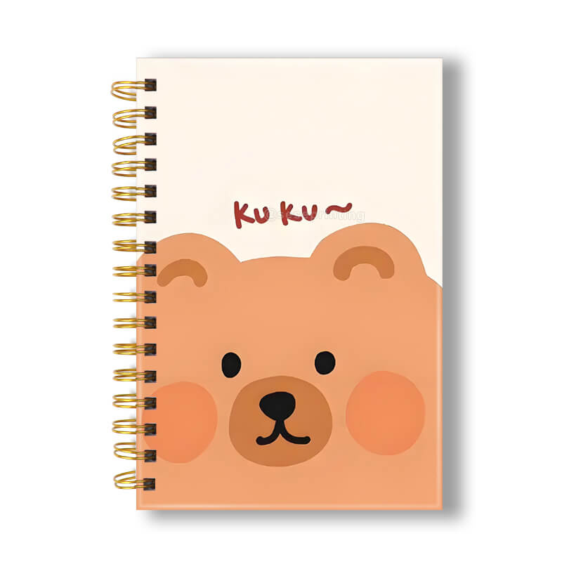 Business Notebook Custom Printing Hardcover Spiral Bound Journal