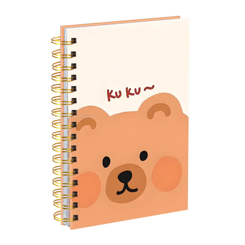 Business Notebook Custom Printing Hardcover Spiral Bound Journal