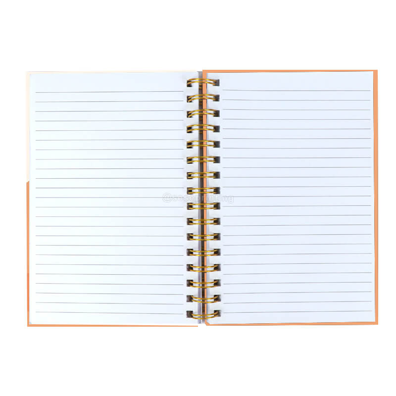 Business Notebook Custom Printing Hardcover Spiral Bound Journal