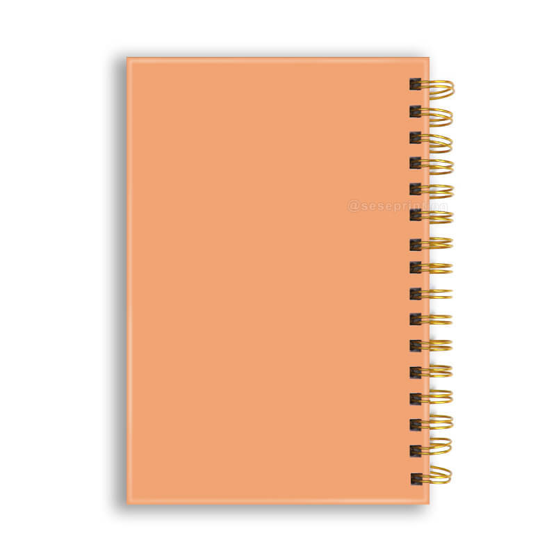 Business Notebook Custom Printing Hardcover Spiral Bound Journal