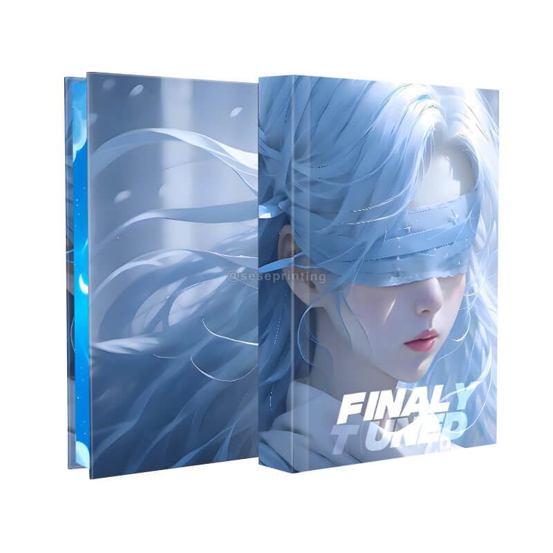 Create Personalized Hardcover Books Printed with Sprayed Edges
