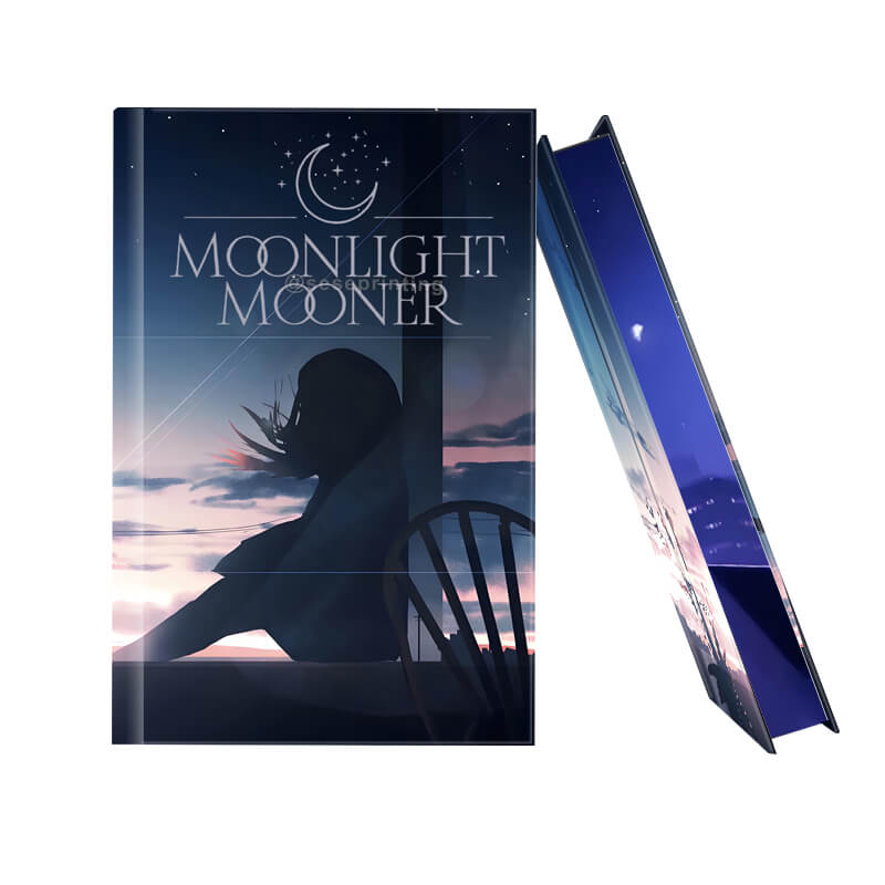 Create Your Own Hardcover Book with Custom Sprayed Edges and Foil on Cover