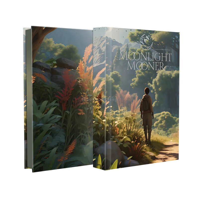 Custom Special Illustrated Edition Hardback Books with Sprayed Edges