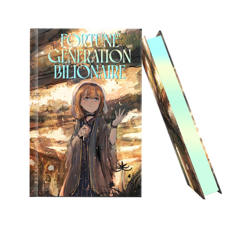 Special Edition Collection Hardcover Book Printing Sprayed Edges