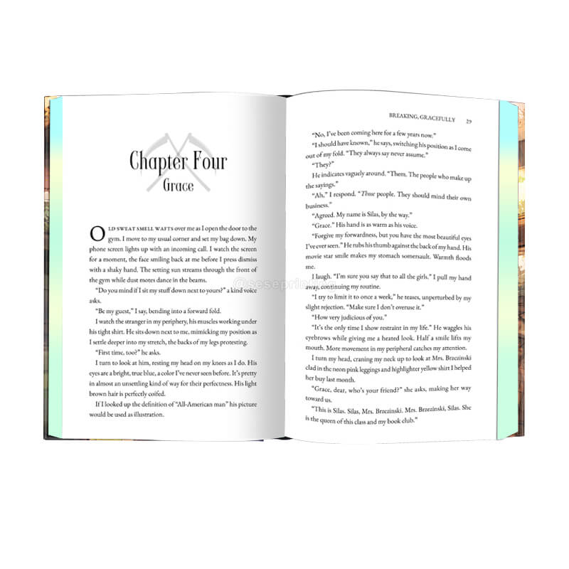 Special Edition Collection Hardcover Book Printing Sprayed Edges