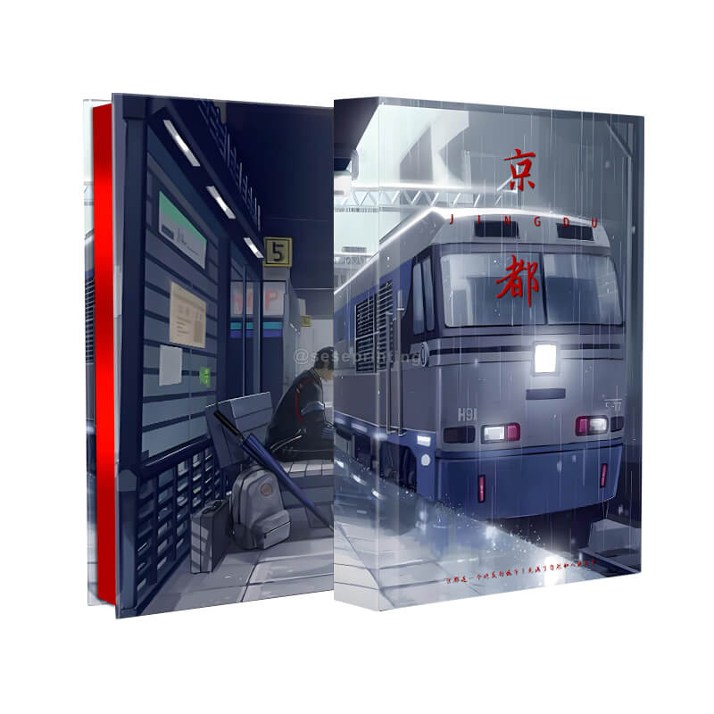 Publishing Novel Printed Sprayed Edges Hardback Fiction Books
