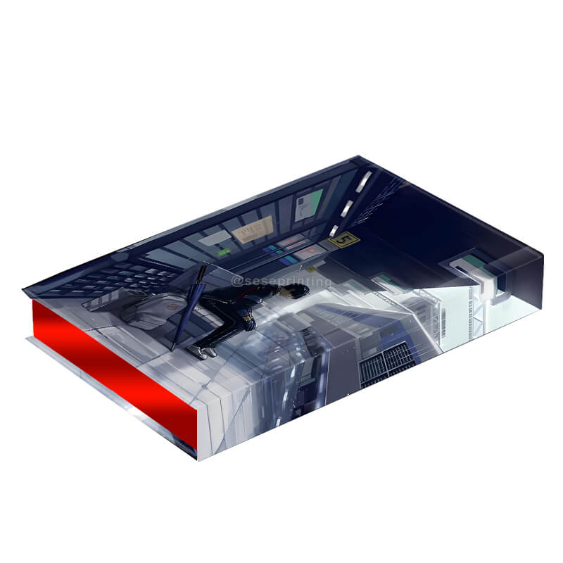 Publishing Novel Printed Sprayed Edges Hardback Fiction Books