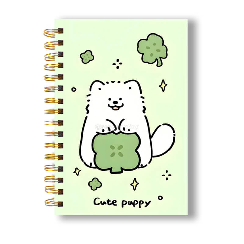 Diary Journal Printing Spiral Hardcover Lined Notebooks for Students