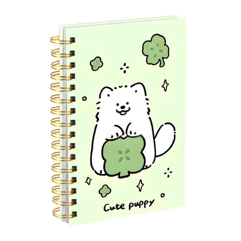 Diary Journal Printing Spiral Hardcover Lined Notebooks for Students