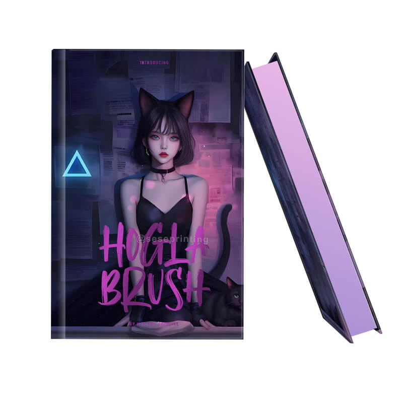 Deluxe Version of Fantasy Romance Book Printed with Sprayed Edges
