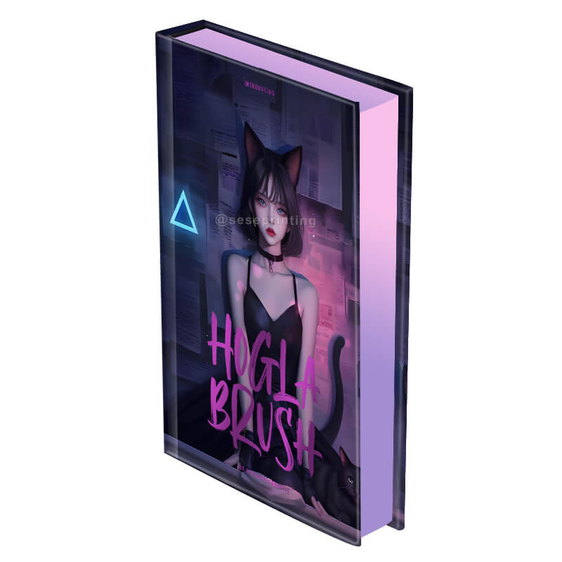 Deluxe Version of Fantasy Romance Book Printed with Sprayed Edges