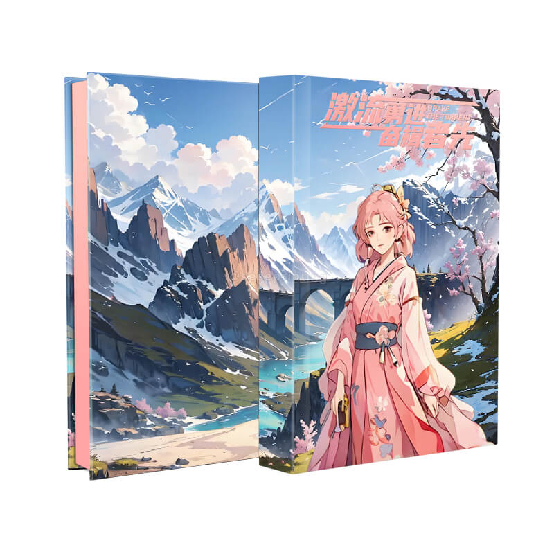 Professional Printed Custom Hardcover Novel Book with Sprayed Edges