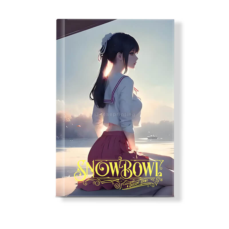 Self Publish Your Own Book with Foiling Cover and Sprayed Edges