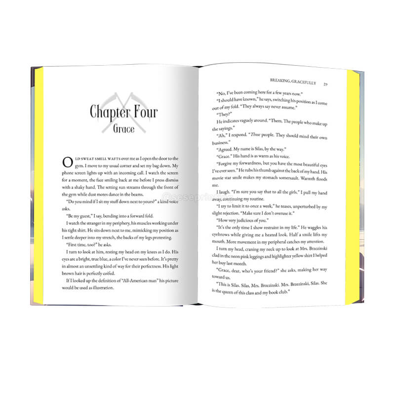 Self Publish Your Own Book with Foiling Cover and Sprayed Edges