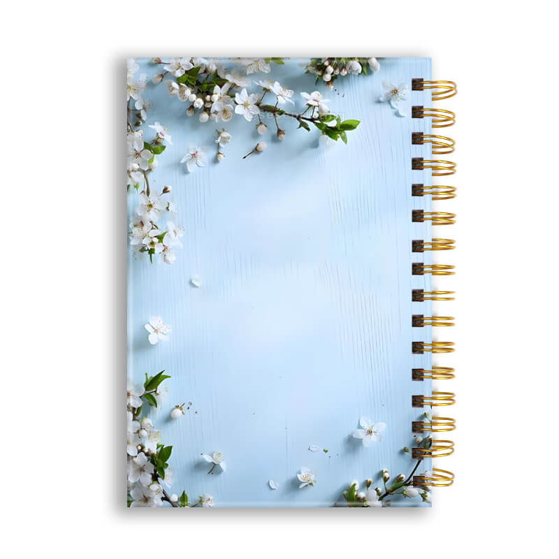 A5 Wire Binding Notebook Custom Lined Spiral Hardcover Journal