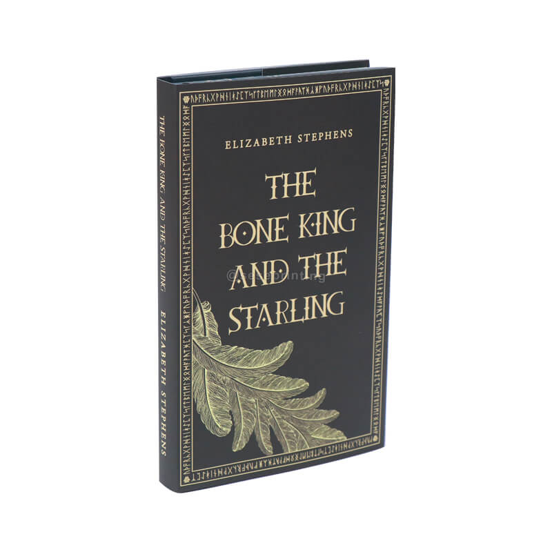 Print Hardcover Copies with Foil Dust Jacket and Sprayed Edges