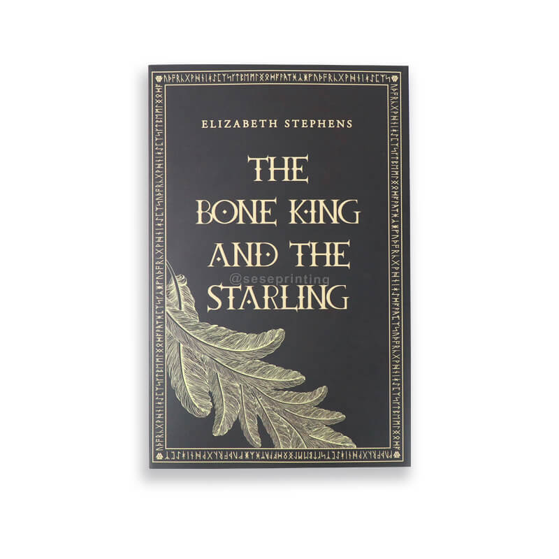 Print Hardcover Copies with Foil Dust Jacket and Sprayed Edges