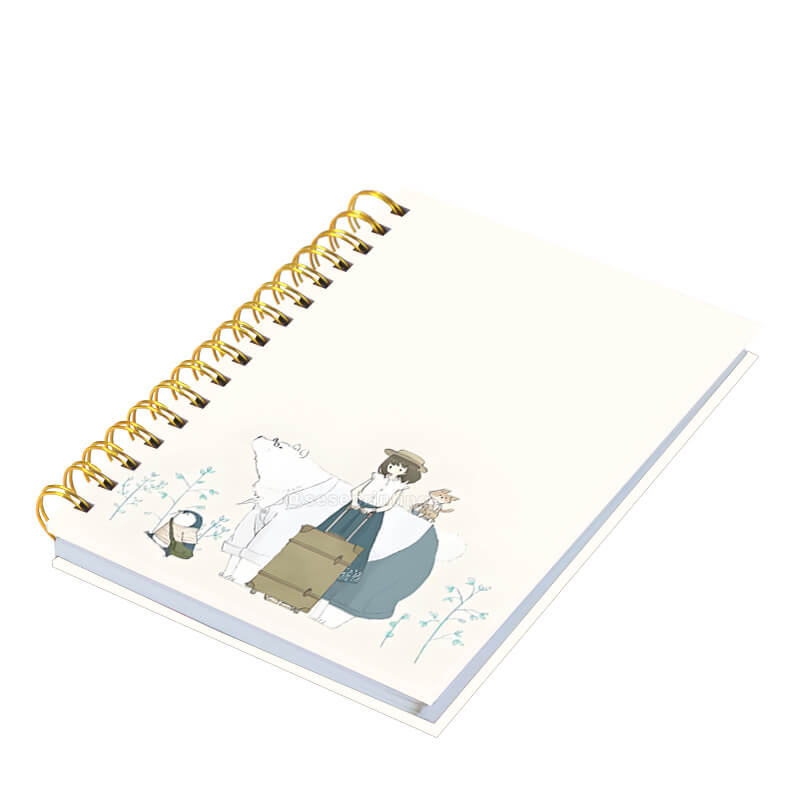 Custom Printing Spiral Hardcover Diary Journal Daily Agenda Planner