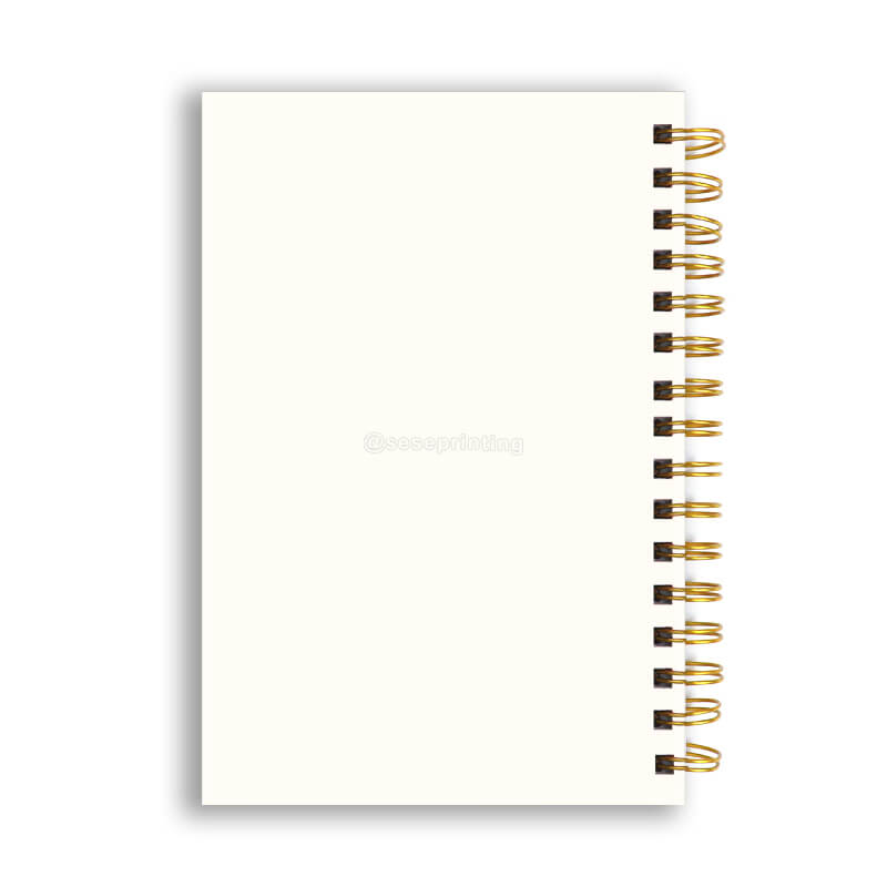 Custom Printing Spiral Hardcover Diary Journal Daily Agenda Planner