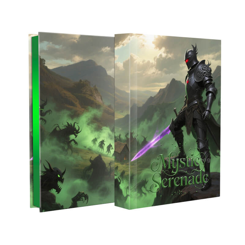 Hardcover Book Printing with Foiling Cover and Solid Color Sprayed Edges