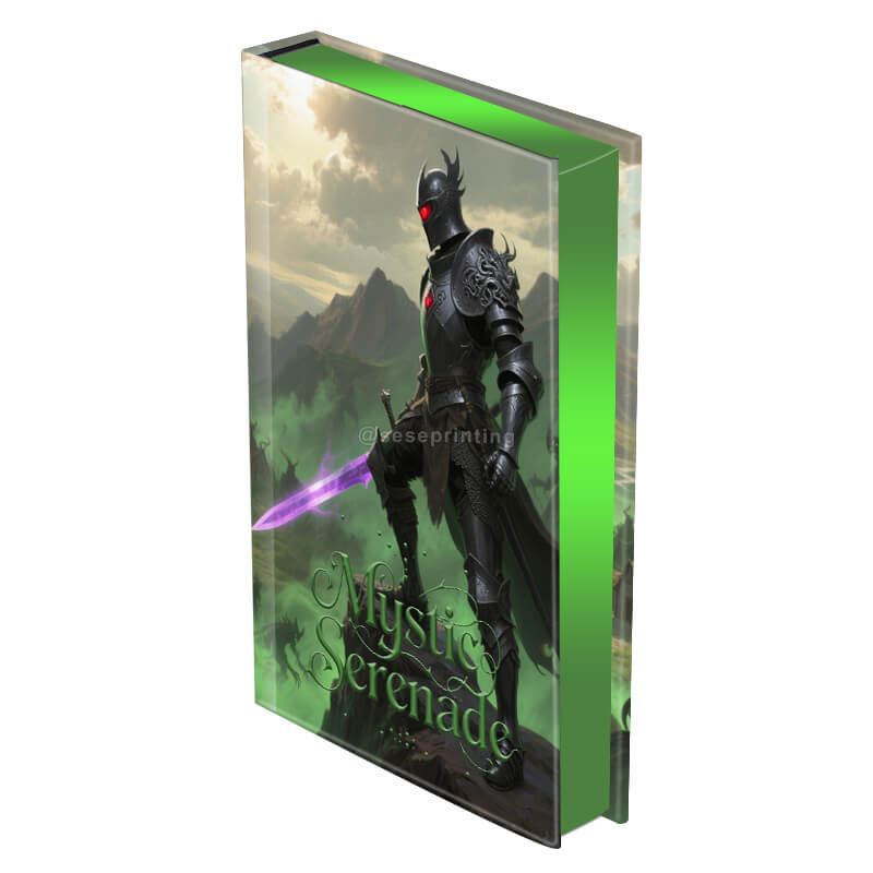 Hardcover Book Printing with Foiling Cover and Solid Color Sprayed Edges