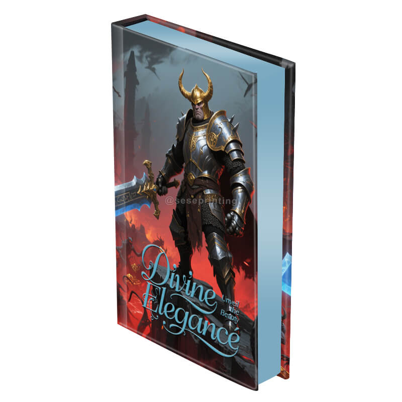 Print Special Edition Hardcover Book with Metallic Sprayed Edges