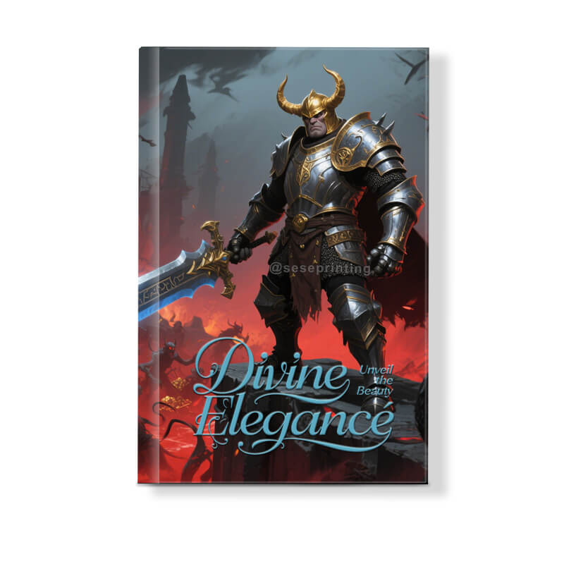 Print Special Edition Hardcover Book with Metallic Sprayed Edges