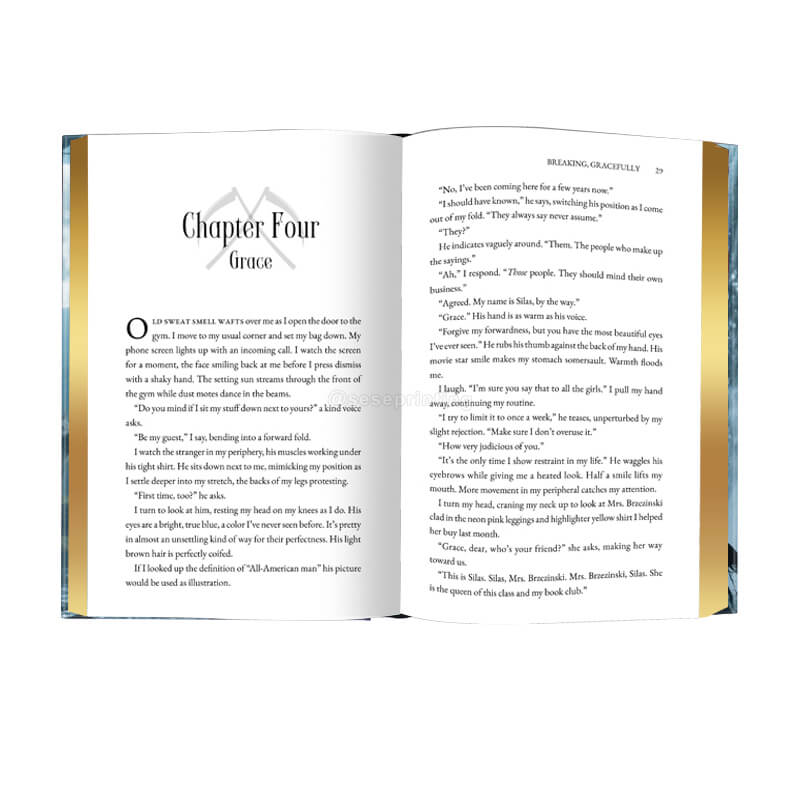 Printing Edition of Hardback Books with Custom Sprayed Edges