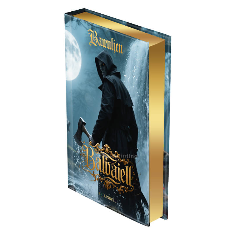 Printing Edition of Hardback Books with Custom Sprayed Edges