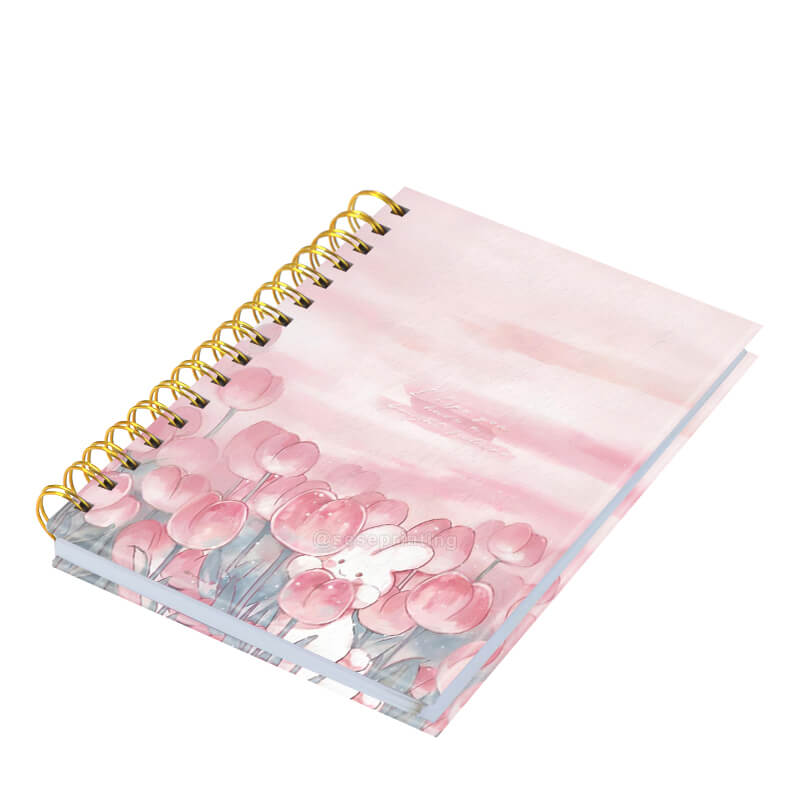 Business Journals Printing High Quality Spiral Hardcover Notebook