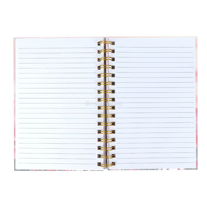 Business Journals Printing High Quality Spiral Hardcover Notebook