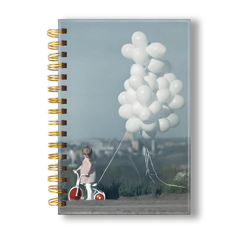 Luxury Custom Double Spiral Journal Printing Daily Planner Notebook