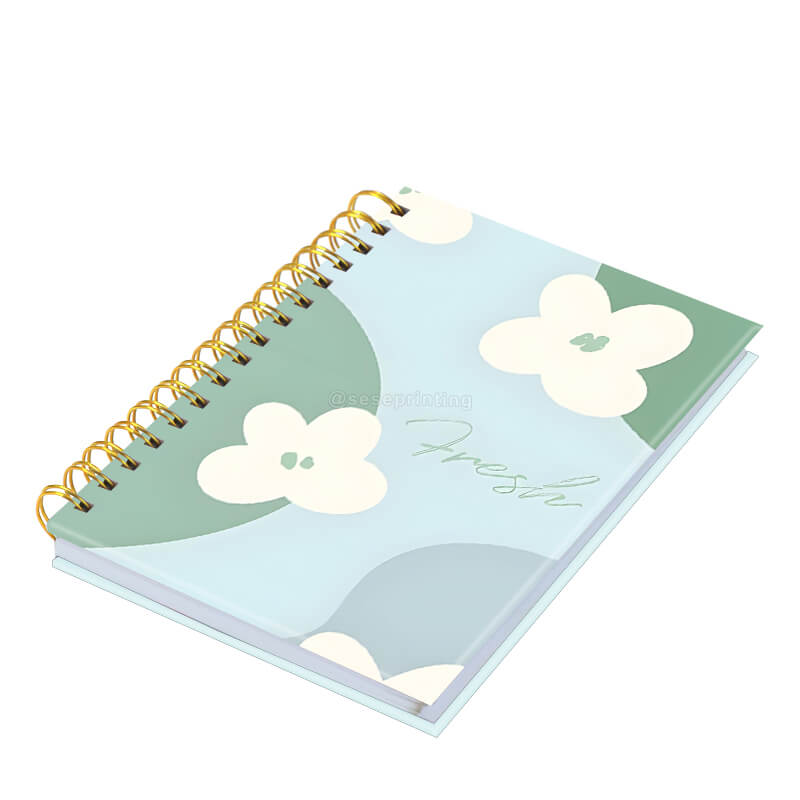 Custom Printing Hardcover Spiral Planner Journal Business Notebook