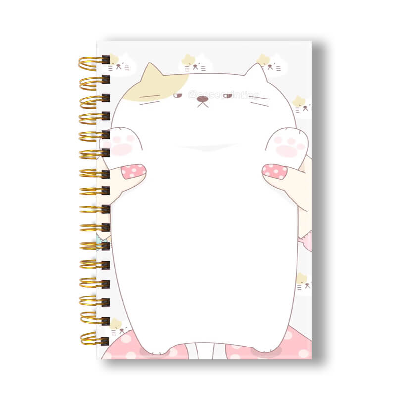 Customizable A5 Hardcover Spiral Notebook Coil Binding Journal