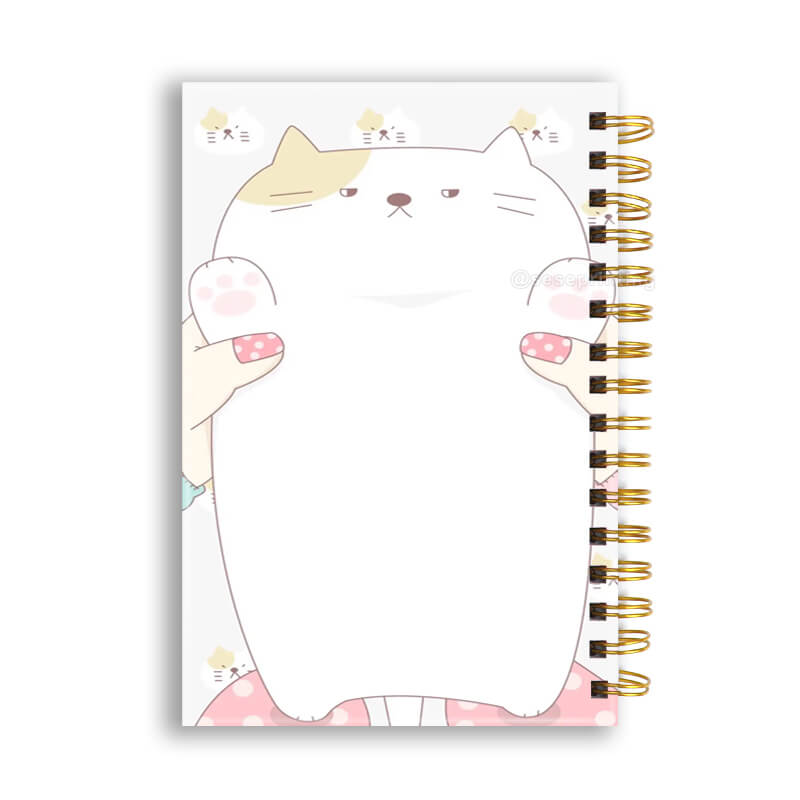 Customizable A5 Hardcover Spiral Notebook Coil Binding Journal