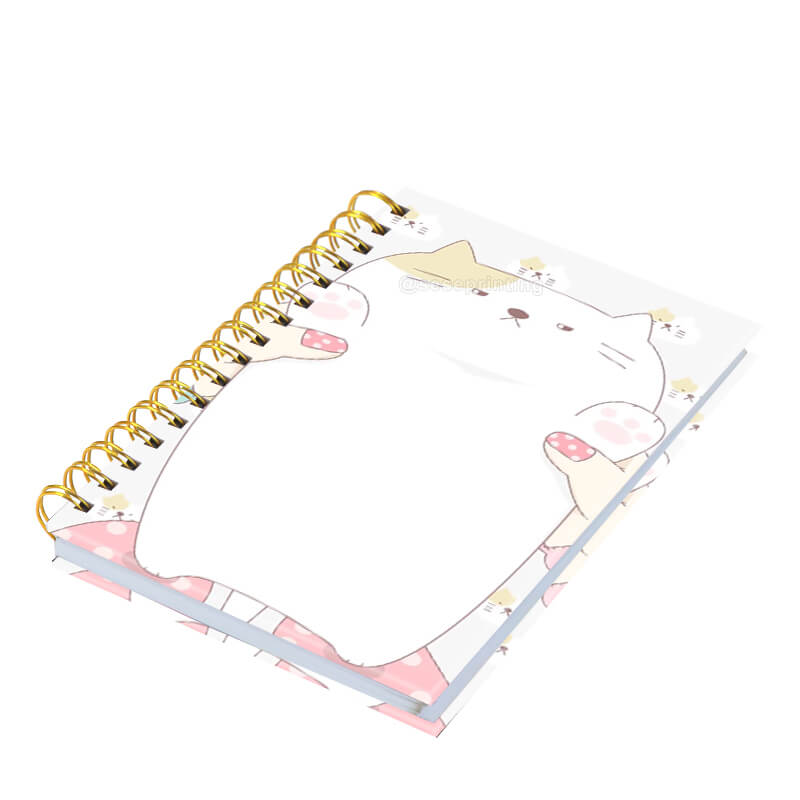 Customizable A5 Hardcover Spiral Notebook Coil Binding Journal
