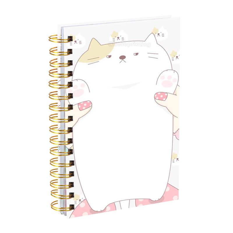 Customizable A5 Hardcover Spiral Notebook Coil Binding Journal
