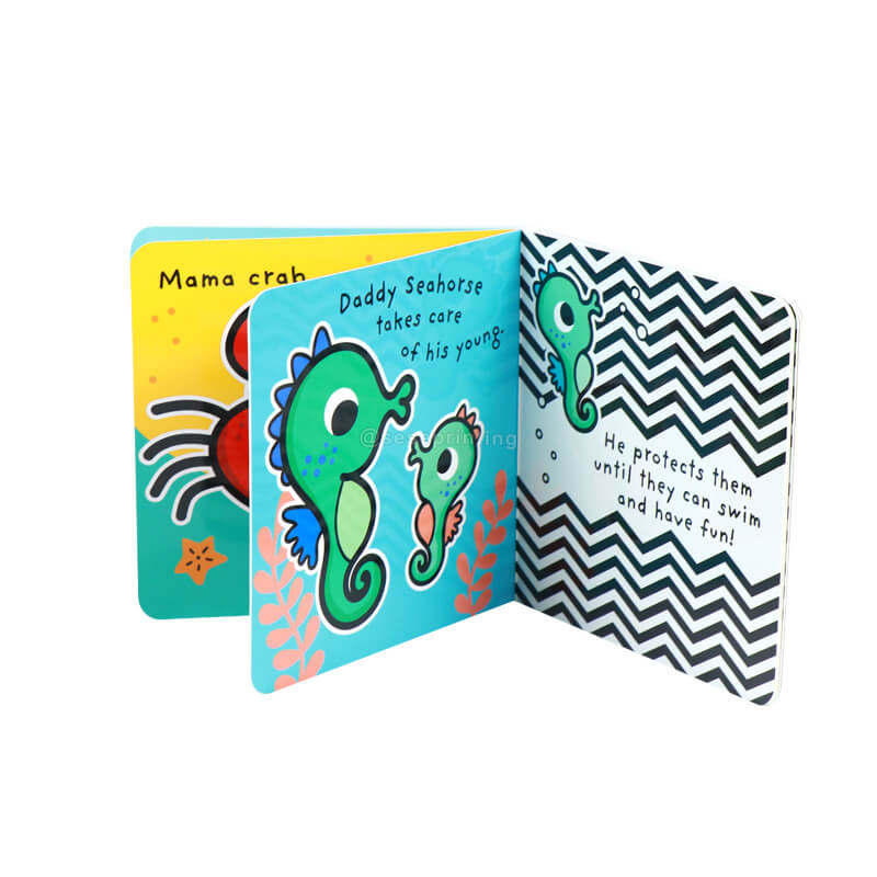 Create a Board Book Full Color Printing Custom Children Storybook