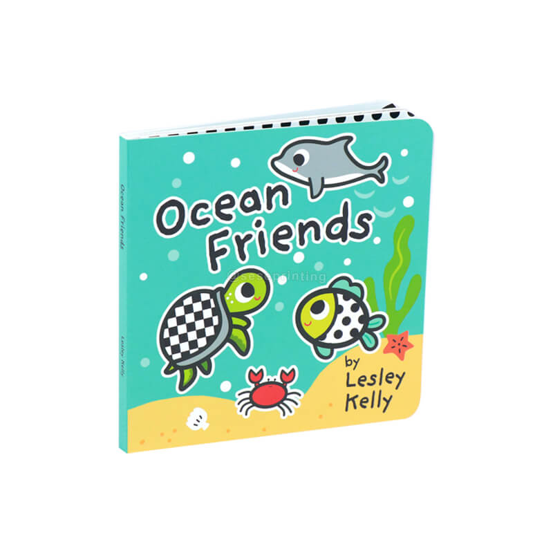 Create a Board Book Full Color Printing Custom Children Storybook