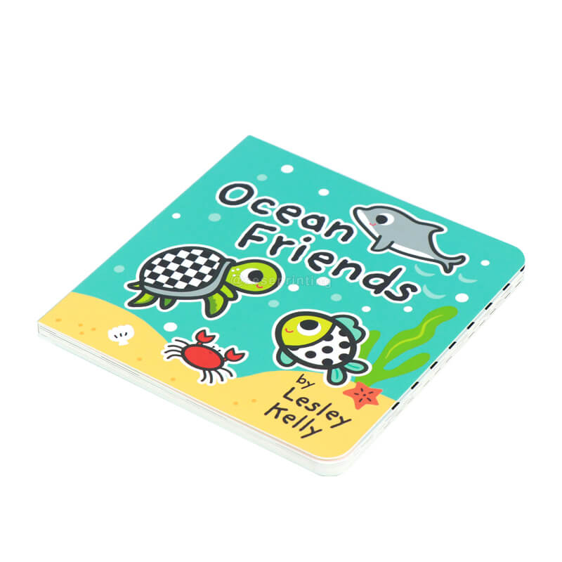 Create a Board Book Full Color Printing Custom Children Storybook