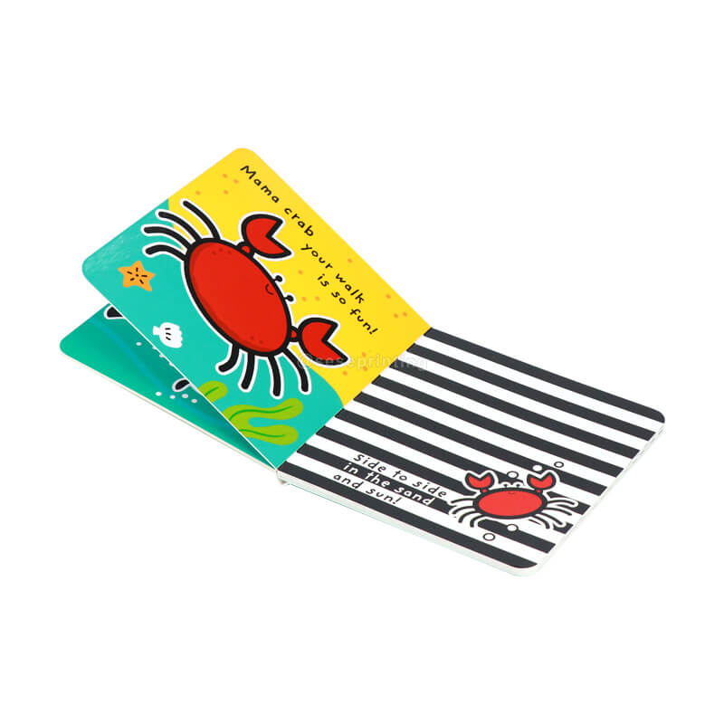 Create a Board Book Full Color Printing Custom Children Storybook