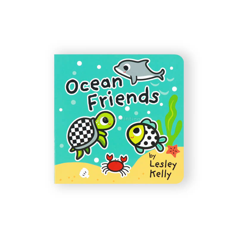 Create a Board Book Full Color Printing Custom Children Storybook