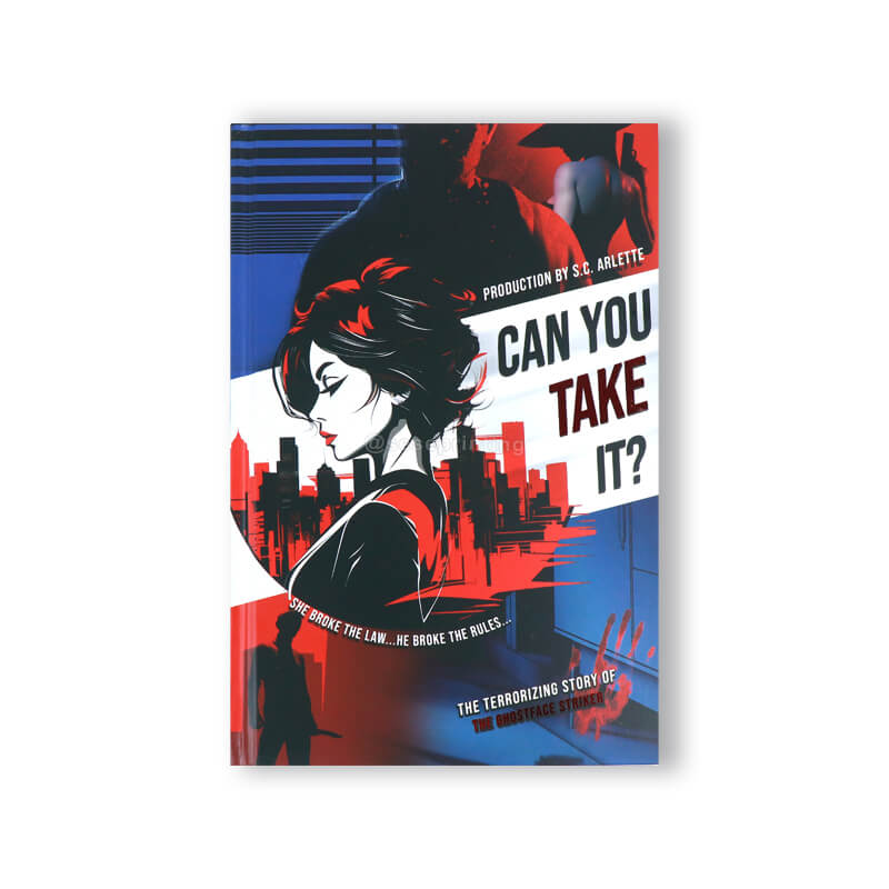 Print Hardback Book with Sprayed Edges, Foiling Cover and End Pages