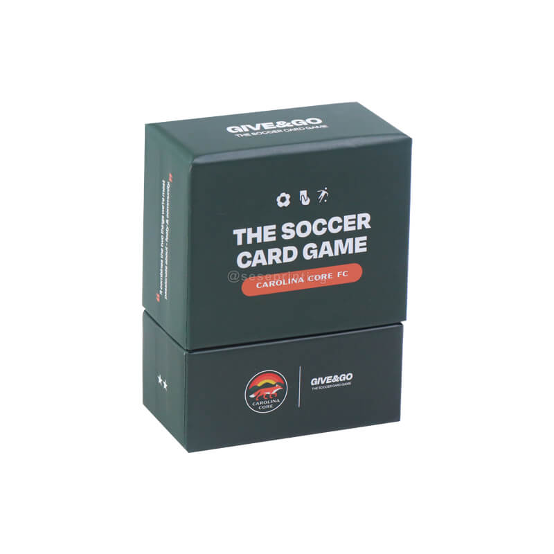 Create My Own Deck of Cards Custom Both Sided Printing Soccer Card Game