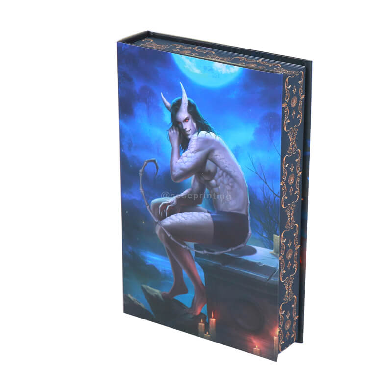 Publish Hardcover Books with Foil Embossing on Cover, Sprayed Edges and Endpapers