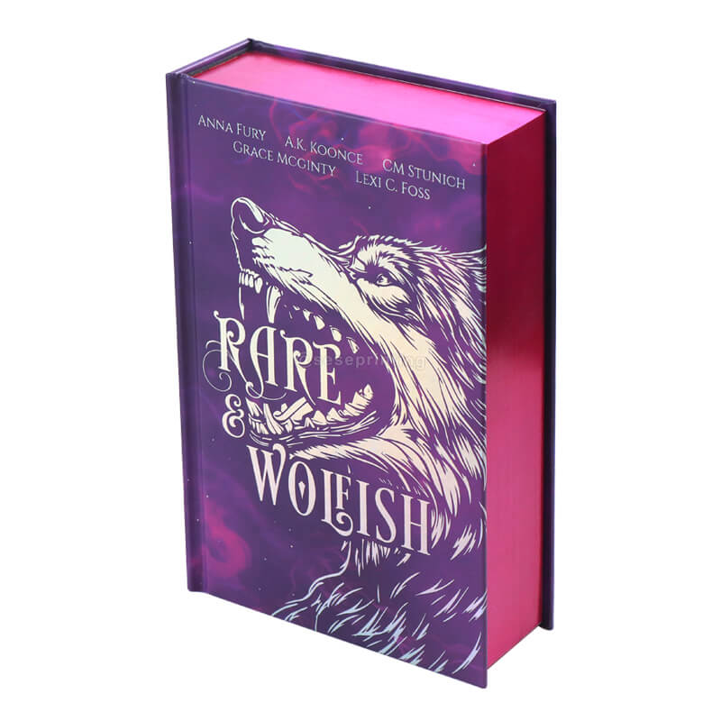 Special Edition Fantasy Book with Holographic Foil on Cover and Sprayed Edges