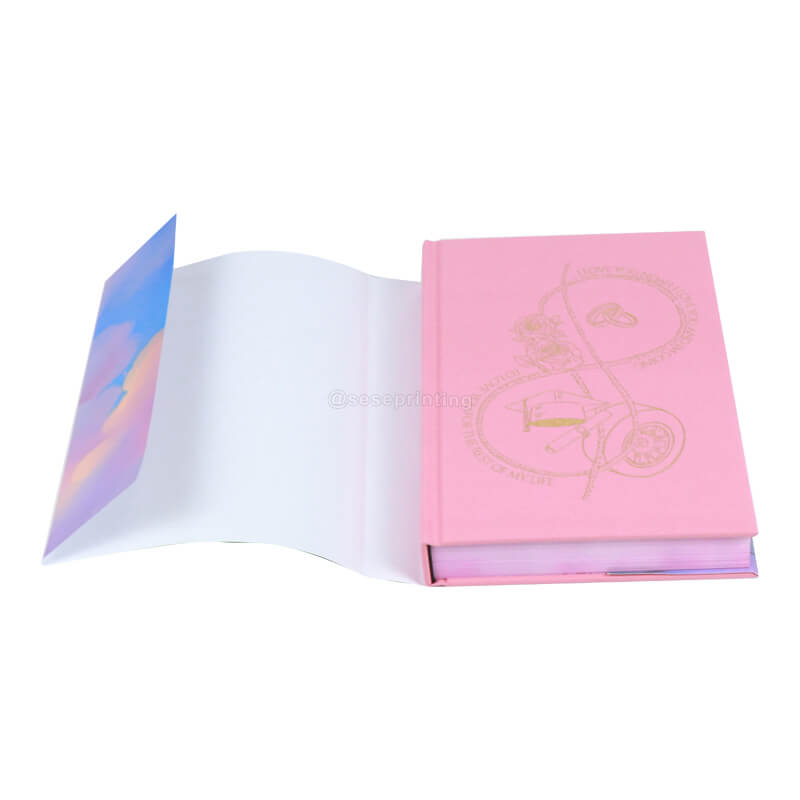 Print Hardcover Books with Foil Lettering on the Cover and Sprayed Edges