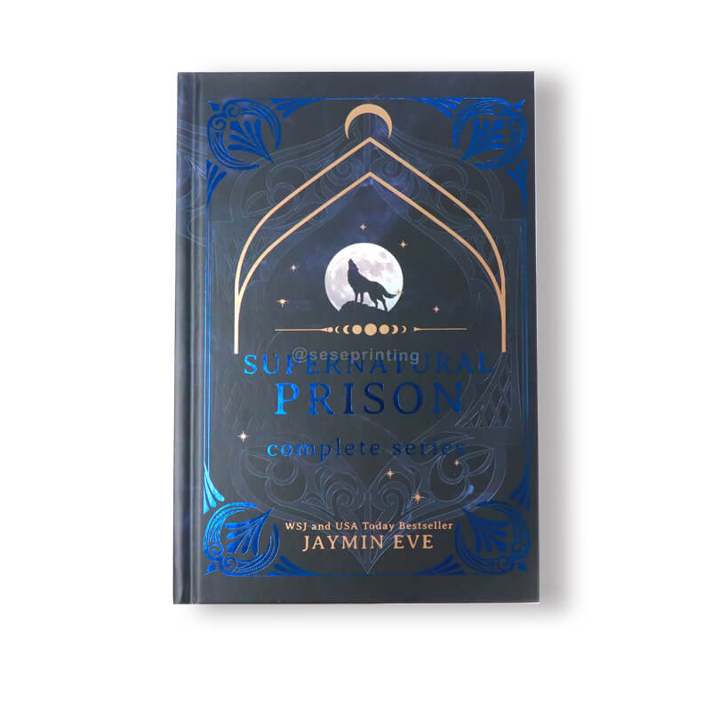 Special Edition Hardcover Book with Full-Color Artistic Covers Including Foil Stamping