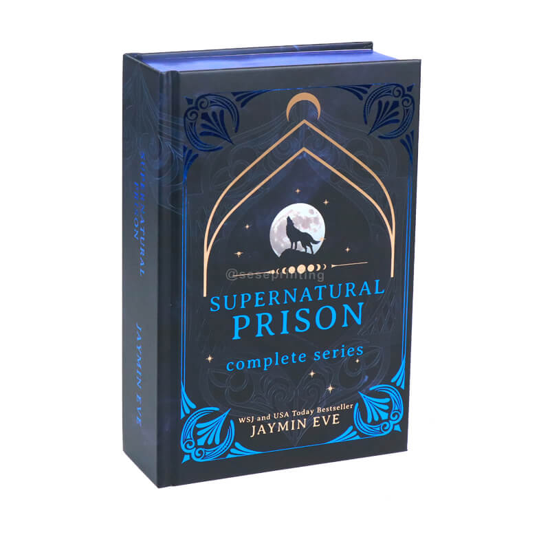 Special Edition Fantasy Book with Sprayed Edges, Foil Stamping on the Spine and Cover