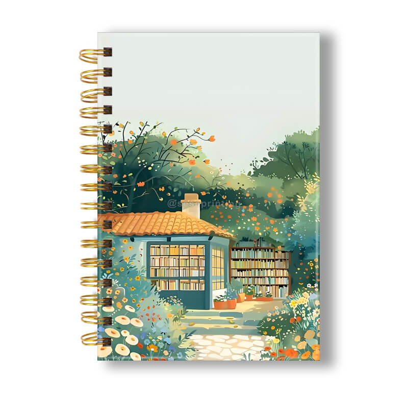 Business Planner Notebook Customizable Printing Wire Bound Journal
